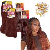 Kit Gypsy 2 Cabelo Jumbo 400 Gramas 2 Nina Softex Anéis