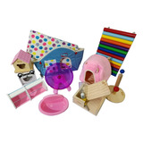 Kit H Hamster Chinchila Furão Rato Porquinho India Twister
