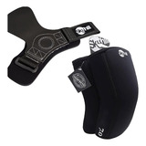 Kit Hand Grip Cf Preto Skyhill Com Joelheira Crossfit 7mm
