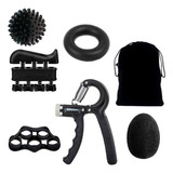 Kit Hand Grip Fortalecedor Mão Exercício Dedos Fisio Punho