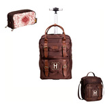 Kit Harry Potter mochila estojo bolsa Térmica Imaginarium