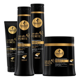 Kit Haskell Cavalo Forte Sh Cond 500ml Masc 500g E Leave in