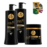 Kit Haskell Cavalo Forte Sh Condicionador 1l Máscara 500g