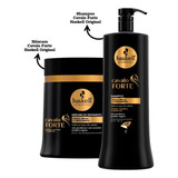 Kit Haskell Cavalo Forte Shampoo 1 Litro E Máscara Cav 500g Cor De Cabelo Todas As Cores Fragrância Do Tratamento Biotina Pantenol E Queratina