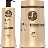 Kit Haskell Mandioca Shampoo 1 Litro 1 Mascara 900ML