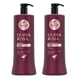 Kit Haskell Quina Rosa Shampoo 1 Litro 1 Condic 1 Litro