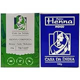 Kit Henna Composta Herbal E Índigo