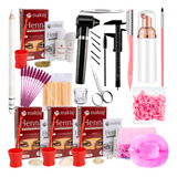 Kit Henna Design De Sobrancelhas Profissional Brinde