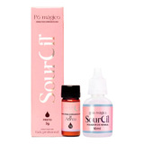 Kit Henna Sobrancelhas Sourcil 3g Profissional Fixador 10ml Cor Preto Aurea