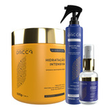 Kit Hidratacao Profissional Com Protetor Termico Capilar