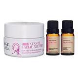 Kit Hidratante Facial Rosa