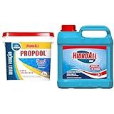 Kit HidroAll Cloro 3kg - Algicida Choque 5L