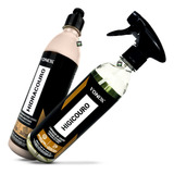 Kit Higicouro Hidracouro Limpa Hidrata Couro 500ml Vonixx