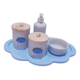 Kit Higiene Bebê 5 Pçs Porcelana