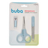 Kit Higiene Bebê Manicure Cortador Lixa Tesoura Unha Buba