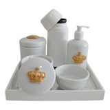 Kit Higiene Bebe Porcelana Completo