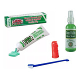 Kit Higiene Bucal Cães Gatos Spray