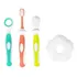 Kit Higiene Bucal Limpador Massageador Gengiva Bebê  3m Buba Cor Coloridas