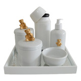 Kit Higiene Potes Porcelana
