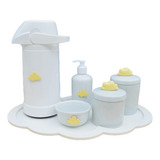 Kit Higiene Térmica 500ml Porcelana Bandeja