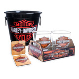 Kit Home Bar Cerveja Harley Davidson