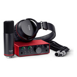 Kit Home Studio Focusrite Scarlett Solo Studio 4 Geração