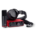 Kit Home Studio Focusrite Scarlett Solo Studio 4 Geração