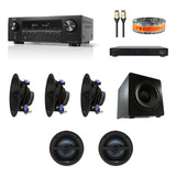 Kit Home Theater Completo 5 1 Receiver Denon Subwoofer 8