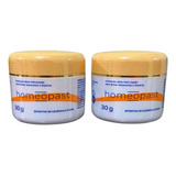 Kit Homeopast 2 Creme Ultra Hidratante Mão Pé Ressecados 30g