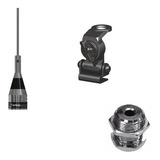 Kit Honda Enfeite Antena Vhf Suporte Porta Mala Parafuso