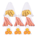 Kit Hortifrúti 8 Saquinhos Feira Sacos Reutilizáveis