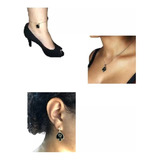 Kit Hotwife Colar Tornozeleira Brinco Cuckold Dominadora