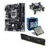 Kit I3-7100 3.9 + Placa Mãe H110m C/memória 8gb Ddr4