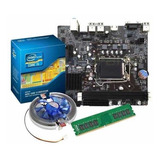 Kit I5 Placa 1156 Processador I5 650 4 Gb Ddr3 Cooler