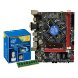 Kit I7 4790 Placa Mãe B85 16gb Ddr3 1600 Nfe