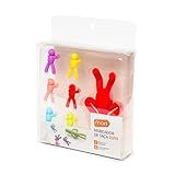 Kit Identificadores De Taças Marcadores De Copos Bonecos