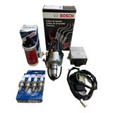 Kit Ignição Eletronica Fusca Bobina Velas Cabos Bosch