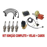 Kit Ignição Eletrônica Fusca Brasilia Kombi Cabo Vela