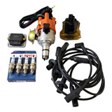 Kit Ignição Eletrônica Fusca Completo Sensor Hall Jg Velas