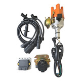 Kit Ignição Eletrônica Fusca Jg Cabos De Vela Sensor Hall