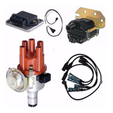 Kit Ignição Eletrônica Fusca Kombi Brasilia C Cabo Preto