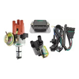 Kit Ignição Eletrônica Fusca Kombi c Cabo Velas E Bobina