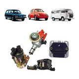 Kit Ignição Eletrônica Fusca Kombi Cabo Preto