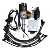 Kit Ignição Eletrônica Opala 6cc Caravan Cabos De Vela