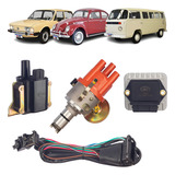 Kit Ignição Eletrônica Sensor Hall Bobina Vw Fusca Kombi