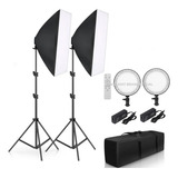 Kit Iluminação Bicolor Estúdio Led P Fotografia Video Nfe