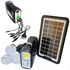 Kit Iluminação Camping Barraca Carregador Solar Portatil Led