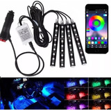 Kit Iluminacao Led Automotivo Neon Rgb Tuning App Aplicativo