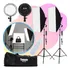 Kit Iluminação Led Profissional Studio Light Softbox   Tripé