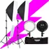Kit Iluminação Led Studio Softbox Tripé Controle   Bolsa
